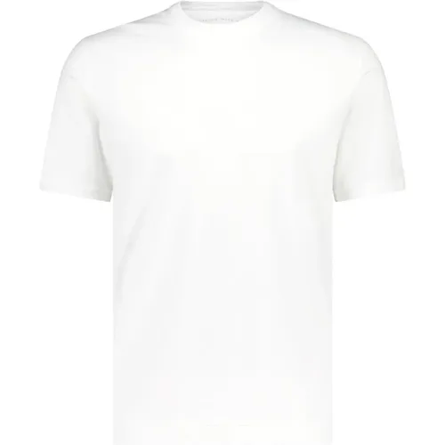 Klassisches Baumwoll-T-Shirt , Herren, Größe: L - Fedeli - Modalova