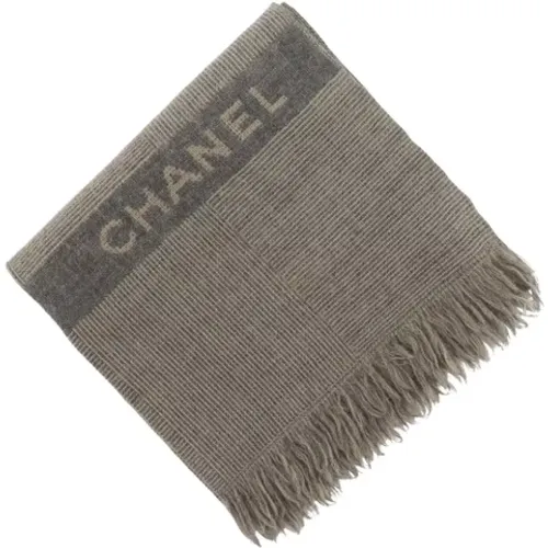 Pre-owned Wool scarves , female, Sizes: ONE SIZE - Chanel Vintage - Modalova