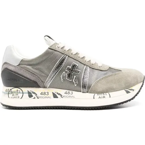 Woman Conny Sneakers Nylon Leather , female, Sizes: 3 UK, 6 UK, 2 UK - Premiata - Modalova