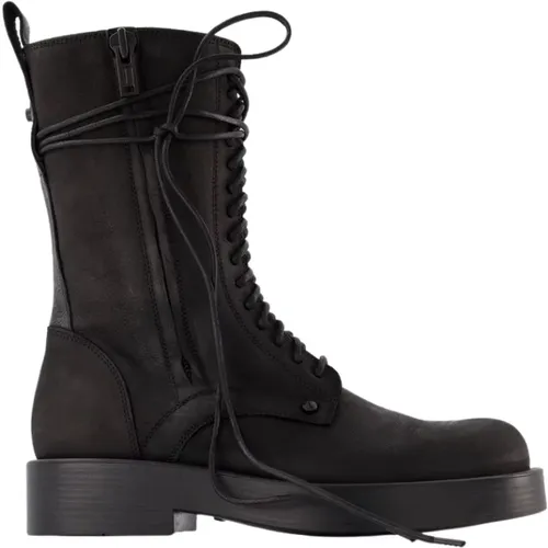 Maxim Ankle Boots in Leather - Ann Demeulemeester - Modalova