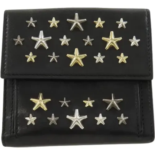 Pre-owned Leather wallets , female, Sizes: ONE SIZE - Jimmy Choo Pre-owned - Modalova