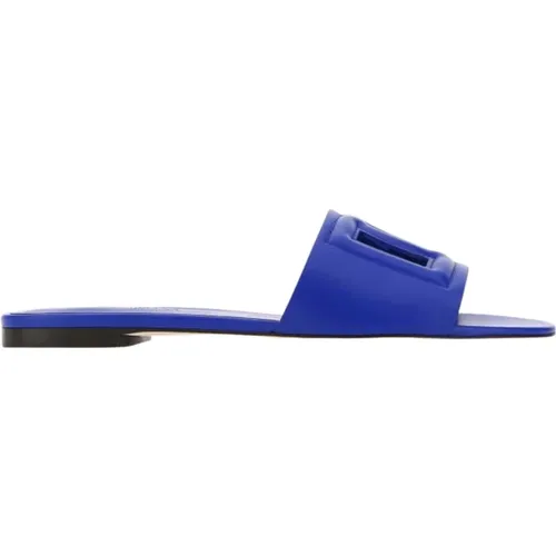 Flip-Flops Slider , Damen, Größe: 35 EU - Dolce & Gabbana - Modalova