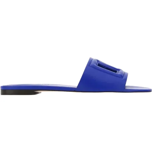 Flip-Flops Slider , Damen, Größe: 37 1/2 EU - Dolce & Gabbana - Modalova