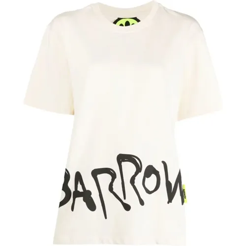 Lässiges Jersey T-Shirt , Herren, Größe: XS - Barrow - Modalova
