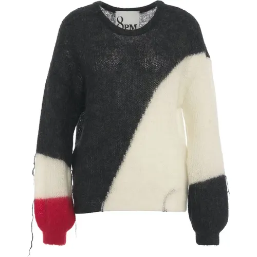 Grey Mohair Knitwear Aw24 , female, Sizes: S - 8pm - Modalova