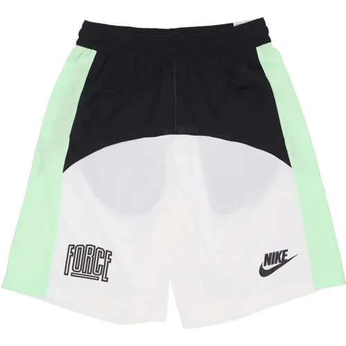 Starting5 Basketball Shorts Schwarz/Weiß/Grün , Herren, Größe: L - Nike - Modalova