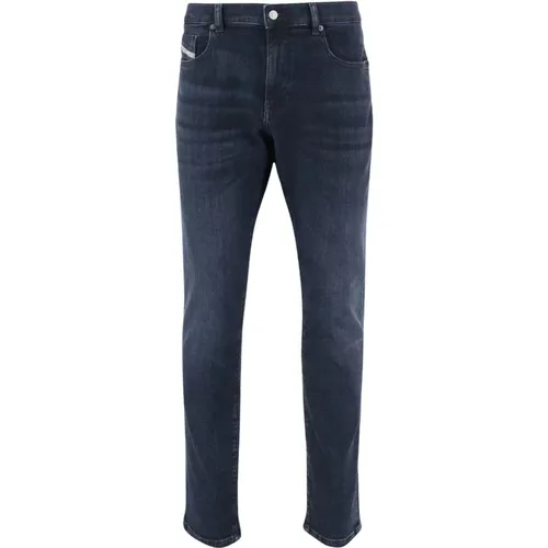 Slim Fit Dunkle Denim Jeans , Herren, Größe: W31 - Diesel - Modalova