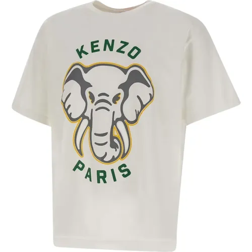Paris T-shirts and Polos , male, Sizes: M - Kenzo - Modalova