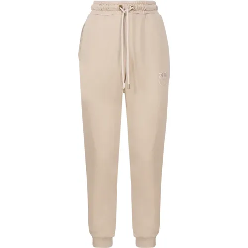 Cotton Elastan Trousers , female, Sizes: XS - pinko - Modalova