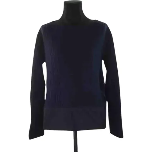 Marine Wool Jacket , female, Sizes: M - Moncler Pre-owned - Modalova