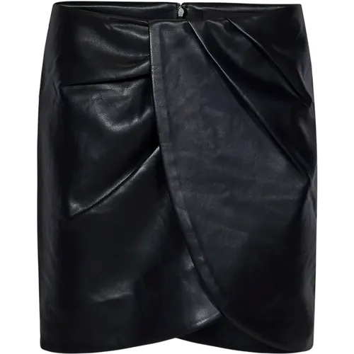 Wrap Skirt with Asymmetric Hemline , female, Sizes: S - Rotate Birger Christensen - Modalova