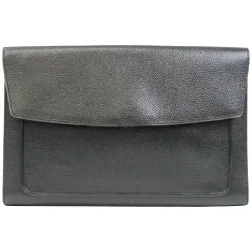 Pre-owned Leather clutches , female, Sizes: ONE SIZE - Delvaux Pre-owned - Modalova