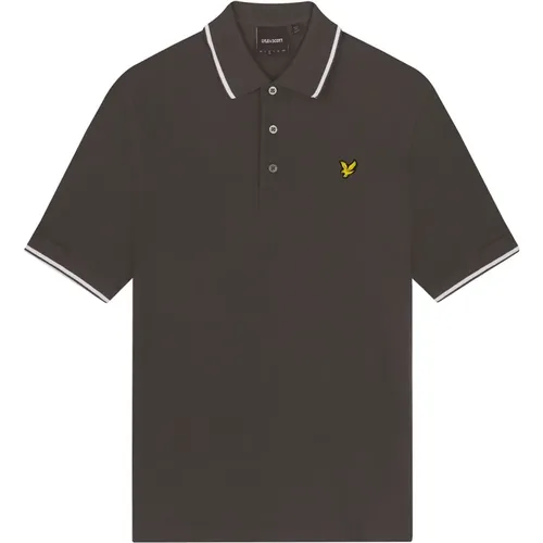 Tipped Polo Shirt , Herren, Größe: L - Lyle & Scott - Modalova