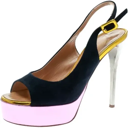 Pre-owned Wildleder sandals , Damen, Größe: 36 1/2 EU - Giuseppe Zanotti Pre-owned - Modalova