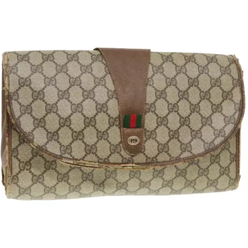 Pre-owned Leder clutches - Gucci Vintage - Modalova