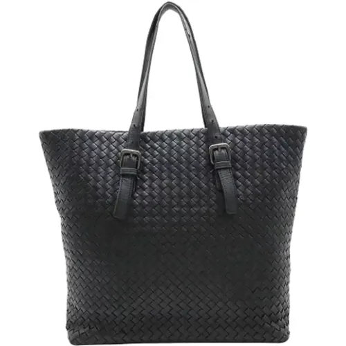 Pre-owned Leather totes , female, Sizes: ONE SIZE - Bottega Veneta Vintage - Modalova