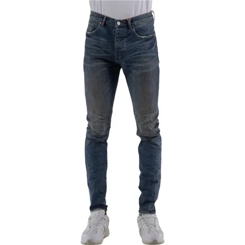 Vintage Mechanic Jeans , male, Sizes: W38 - Purple Brand - Modalova