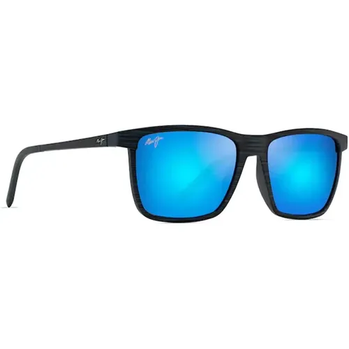 Polarisierte blaue verspiegelte Sonnenbrille One Way , unisex, Größe: 55 MM - Maui Jim - Modalova