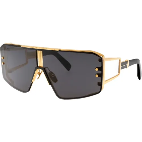 Stylische Sonnenbrille mit Le Masque Design - Balmain - Modalova