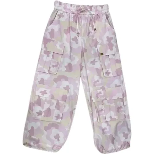 Cargo Camo Hose Rosa PINKO - pinko - Modalova