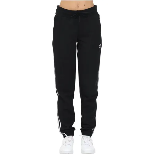 Schwarze sportliche Sweatpants , Damen, Größe: L - adidas Originals - Modalova