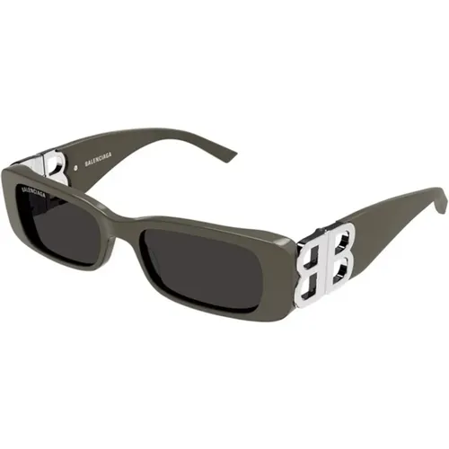 Grey Sunglasses Stylish Model , unisex, Sizes: 51 MM - Balenciaga - Modalova