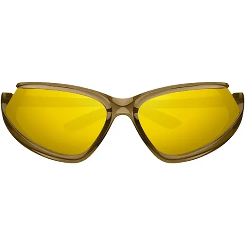Brown Sunglasses for Women , female, Sizes: ONE SIZE - Balenciaga - Modalova