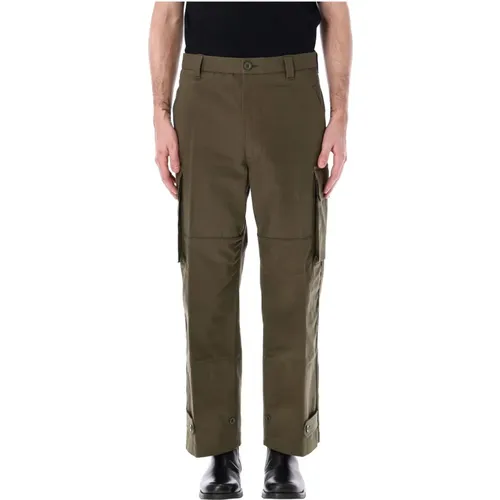 Khaki Cargo Pants Ss24 , male, Sizes: L - Comme des Garçons - Modalova