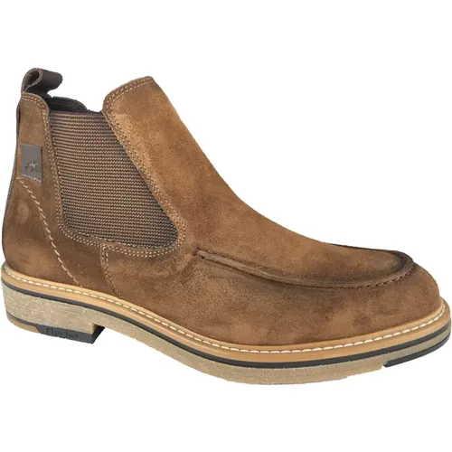 Klassische Chelsea Boots für Herren , Herren, Größe: 46 EU - Fluchos - Modalova