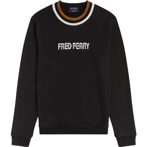 Neuauflage des Twin-Tipped Baumwoll-Sweatshirts - Fred Perry - Modalova