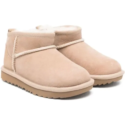 Lederstiefeletten mit Shearling-Futter - Ugg - Modalova