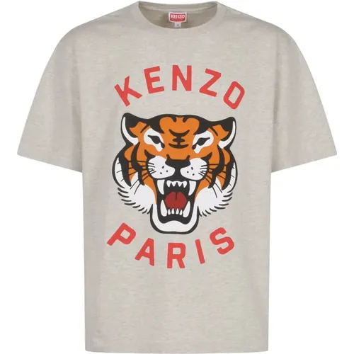 T-Shirt Kollektion , Herren, Größe: M - Kenzo - Modalova