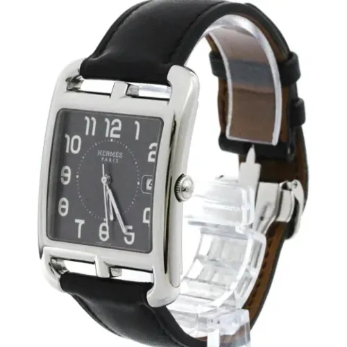 Pre-owned Stainless Steel watches , male, Sizes: ONE SIZE - Hermès Vintage - Modalova