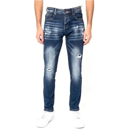 Jeans Stretch Man - D-3134 , male, Sizes: W30 - True Rise - Modalova