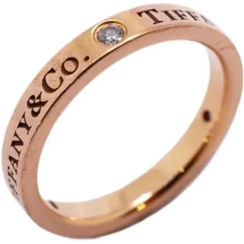 Pre-owned Rose Gold rings , female, Sizes: ONE SIZE - Tiffany & Co. Pre-owned - Modalova