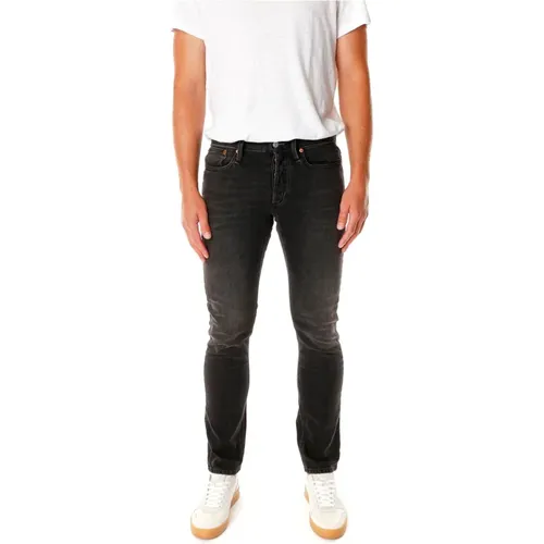 Slim Fit Midwaist Jeans , Herren, Größe: W33 L34 - Denham - Modalova