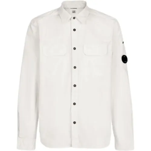Gabardine Shirt - Upgrade Your Casual Wardrobe , male, Sizes: XL - C.P. Company - Modalova