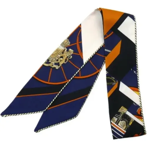 Pre-owned Silk scarves , female, Sizes: ONE SIZE - Hermès Vintage - Modalova