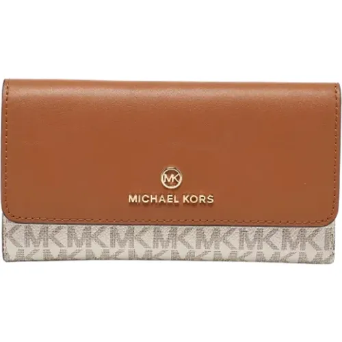 Pre-owned Leather wallets , female, Sizes: ONE SIZE - Michael Kors Pre-owned - Modalova