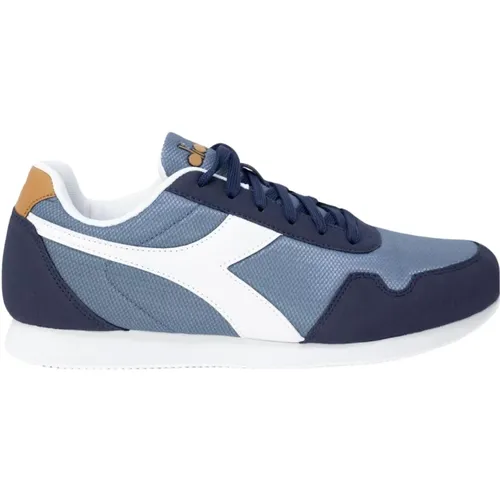Blaue Sportliche Gummisohlen Sneakers - Diadora - Modalova
