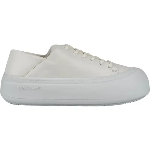 Goofy sneaker in bianco , male, Sizes: 7 UK, 5 UK, 8 UK, 10 UK, 6 UK, 11 UK - Yume Yume - Modalova