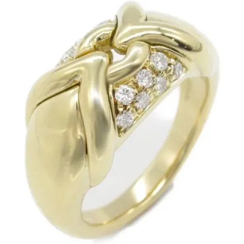 Pre-owned Gold rings , female, Sizes: ONE SIZE - Bvlgari Vintage - Modalova