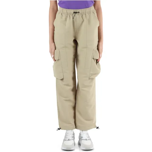 Cargo Pants with Logo Patch , female, Sizes: XS, S - Karl Lagerfeld - Modalova