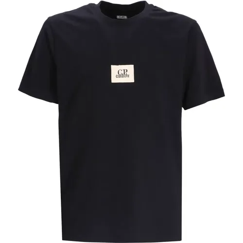 Logo T-shirt , male, Sizes: M, XL, 2XL - C.P. Company - Modalova
