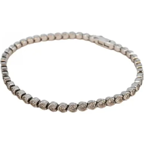 Pre-owned White Gold bracelets , female, Sizes: ONE SIZE - Cartier Vintage - Modalova