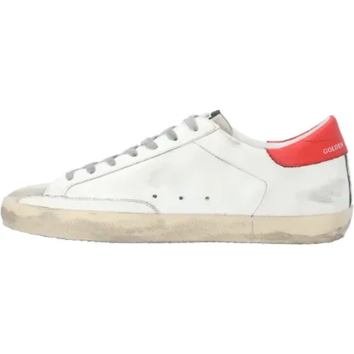 Leder sneakers , Herren, Größe: 41 EU - Golden Goose - Modalova