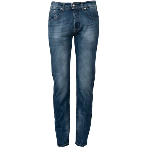 Abgenutzte Denim-Jeans , Herren, Größe: W30 - John Richmond - Modalova