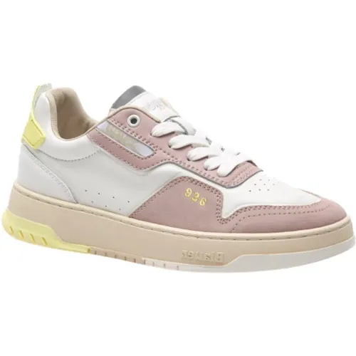 Rosa Flache Sneakers , Damen, Größe: 37 EU - Blauer - Modalova