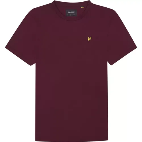 Einfaches T-Shirt , Herren, Größe: XS - Lyle & Scott - Modalova