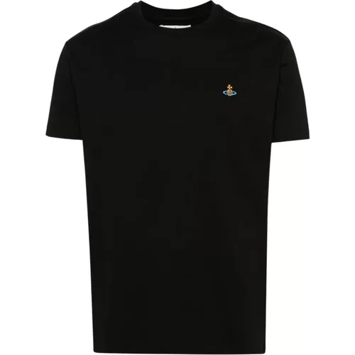 T-shirts and Polos with Orb Logo , female, Sizes: XL, M, S, L, XS - Vivienne Westwood - Modalova